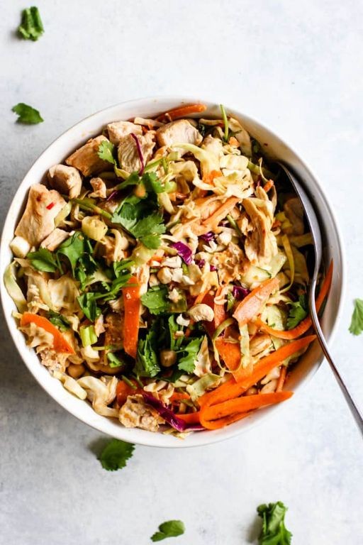 Thai Peanut Chicken Salad