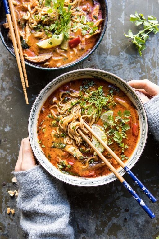 Thai Peanut Ramen Noodles