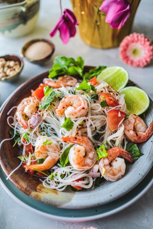 Thai Shrimp and Glass Noodle Salad