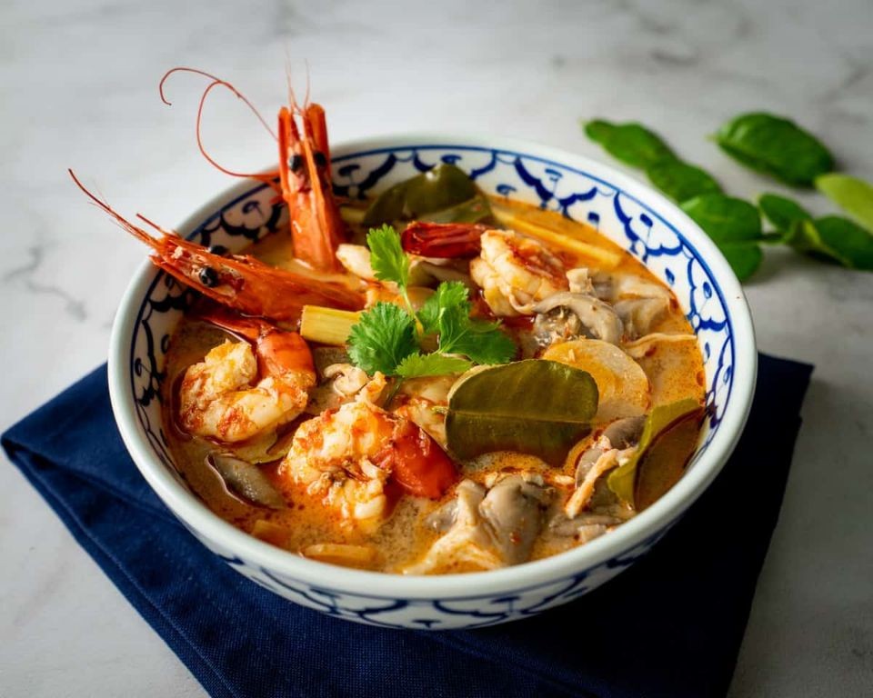 Tom Yum Goong (Spicy Thai Shrimp Soup)