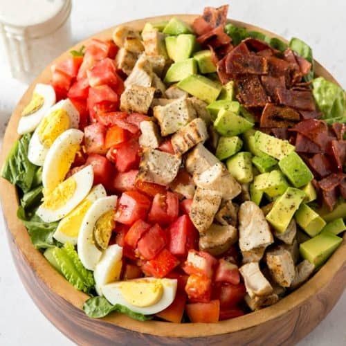 Turkey Cobb Salad with Avocado
