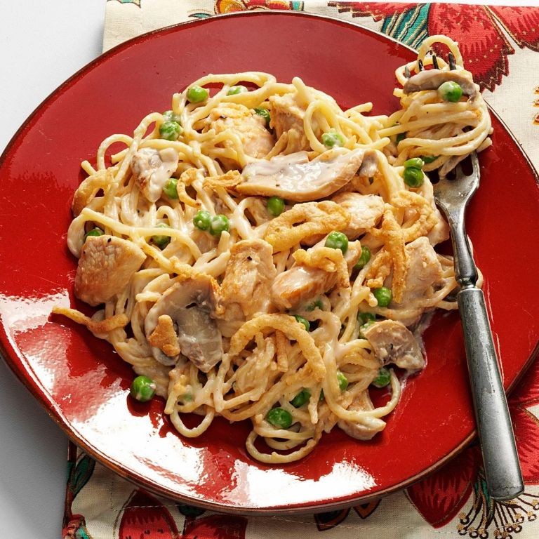 Turkey Tetrazzini Alfredo