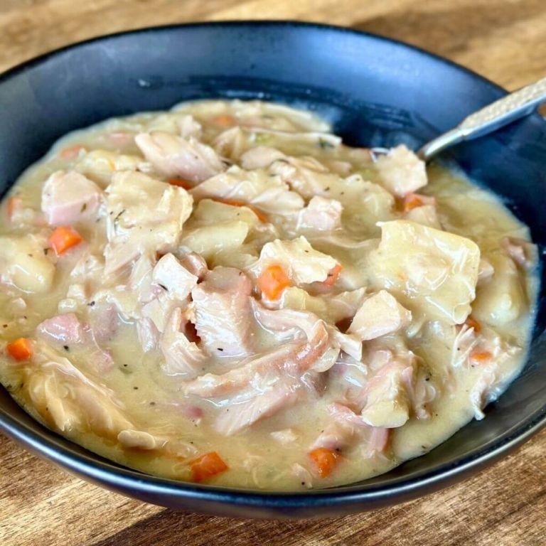 Turkey and Dumplings Comfort Bowl