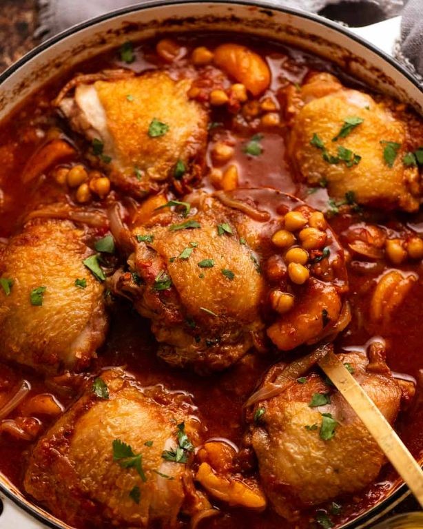Turkish Chicken and Vegetable Tagine
