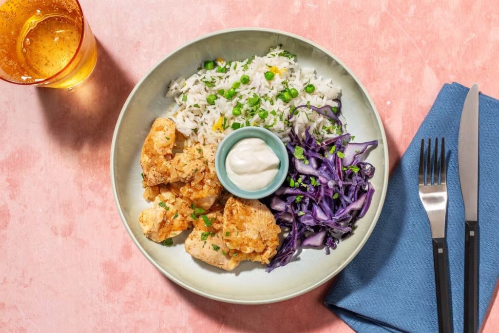 Turkish Spiced Chicken and Rice Pilaf