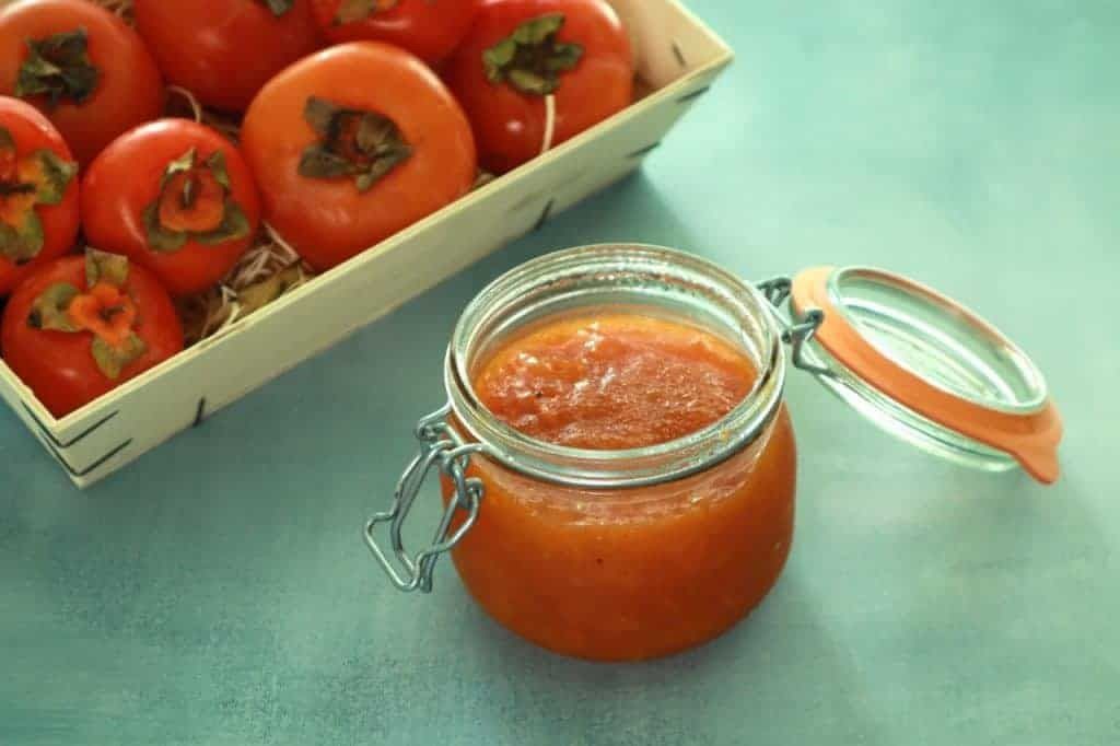 Vanilla Bean Persimmon Jam