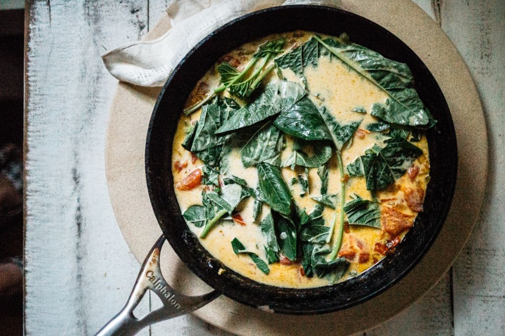 Vegan Callaloo and Coconut Stew