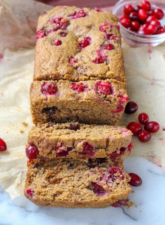Vegan Cranberry Bread
