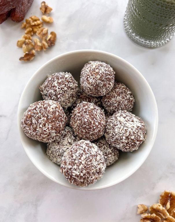 Vegan Date and Coconut Bliss Balls