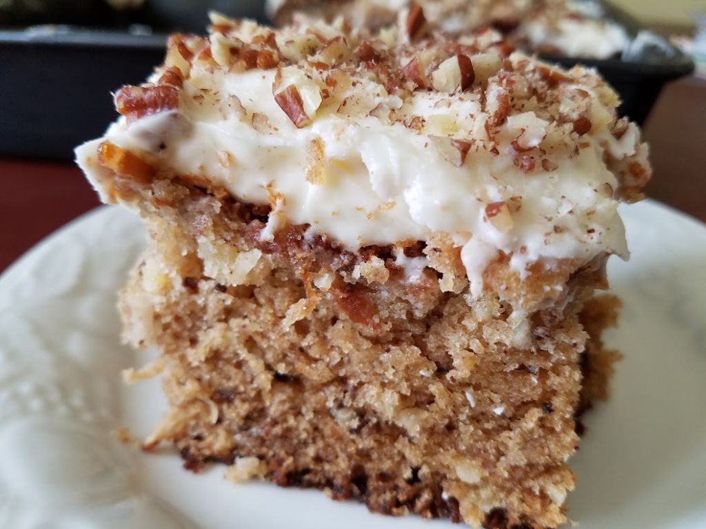 Vegan Preacher Cake with Flaxseed
