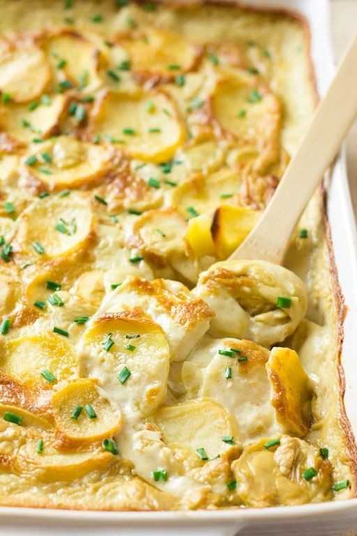 Vegan Scalloped Potatoes with Cashew Cream