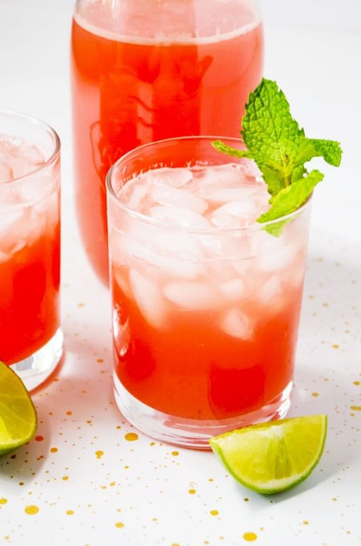 Watermelon and Lime Refresher