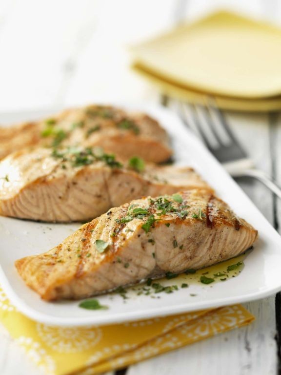 White Balsamic Citrus Grilled Salmon