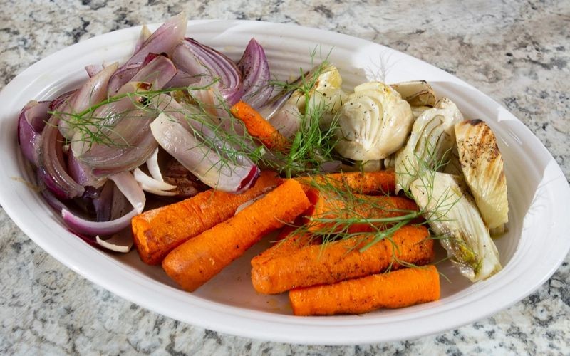 White Balsamic Grilled Vegetable Medley