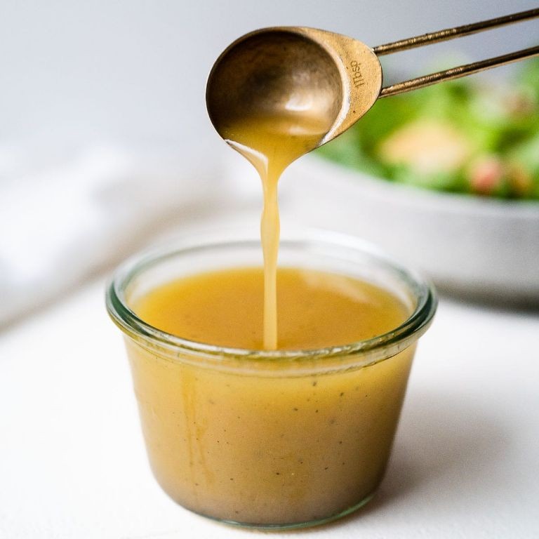 White Balsamic and Dijon Mustard Vinaigrette