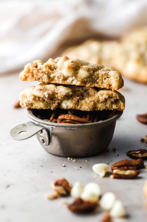 White Chocolate Chip Chai Spiced Cookies