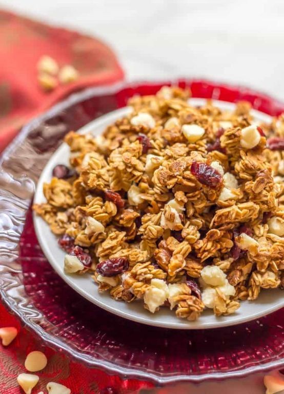 White Chocolate Chip Cranberry Granola