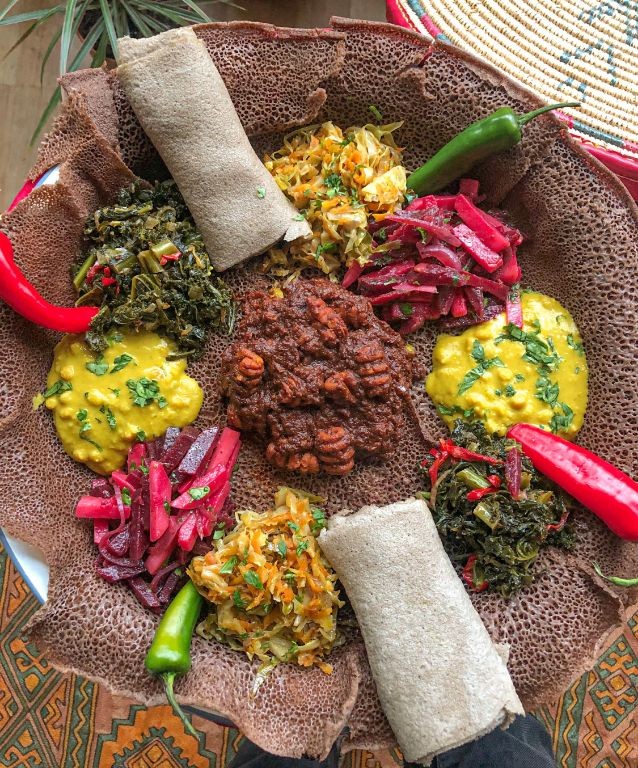 Ye’shimbra Asa (Chickpea Flour Flatbread)