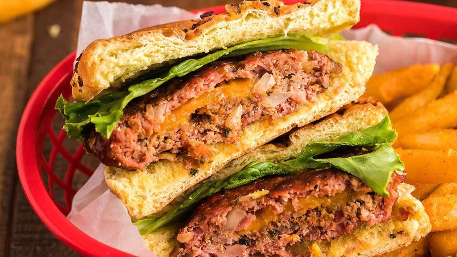 Smoked Cheddar Bacon Stuffed Burgers