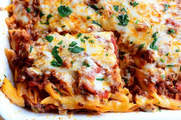 Philly Cheesesteak Casserole