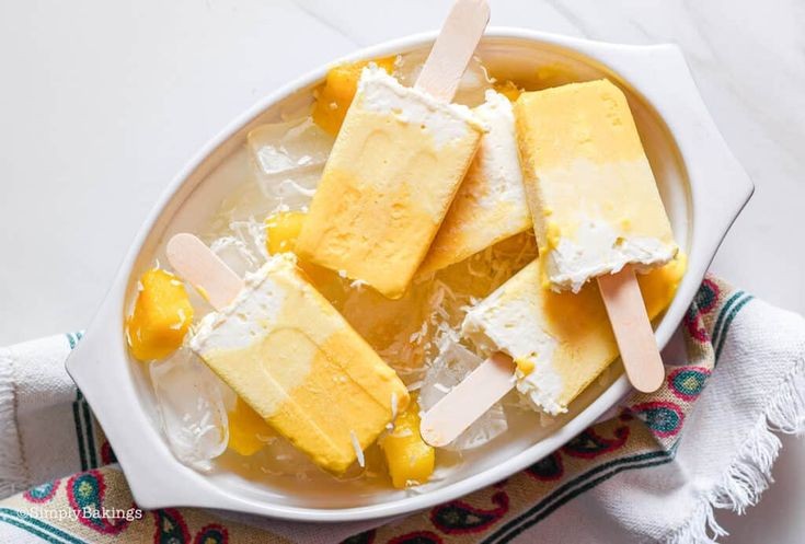 Mango With Sweet Chili Popsicle