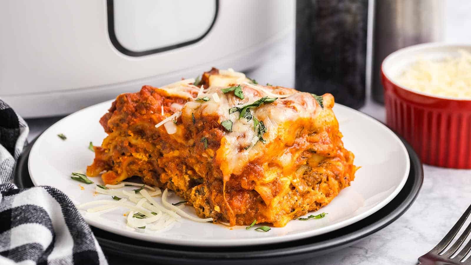 Crockpot Lasagna