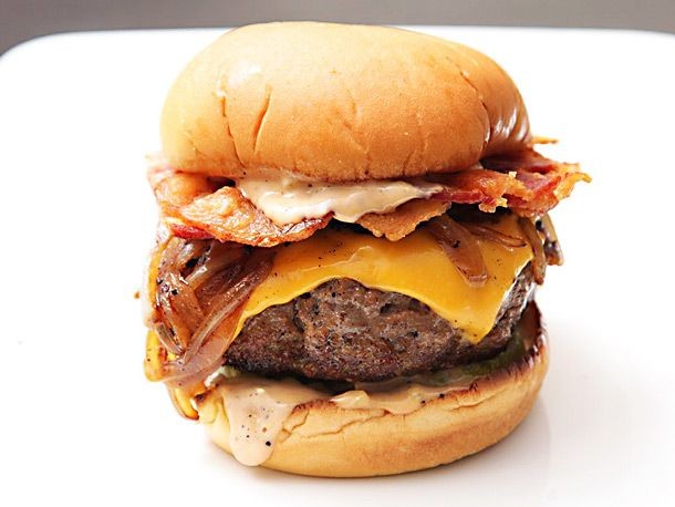 Smashed Bacon Double Cheeseburger