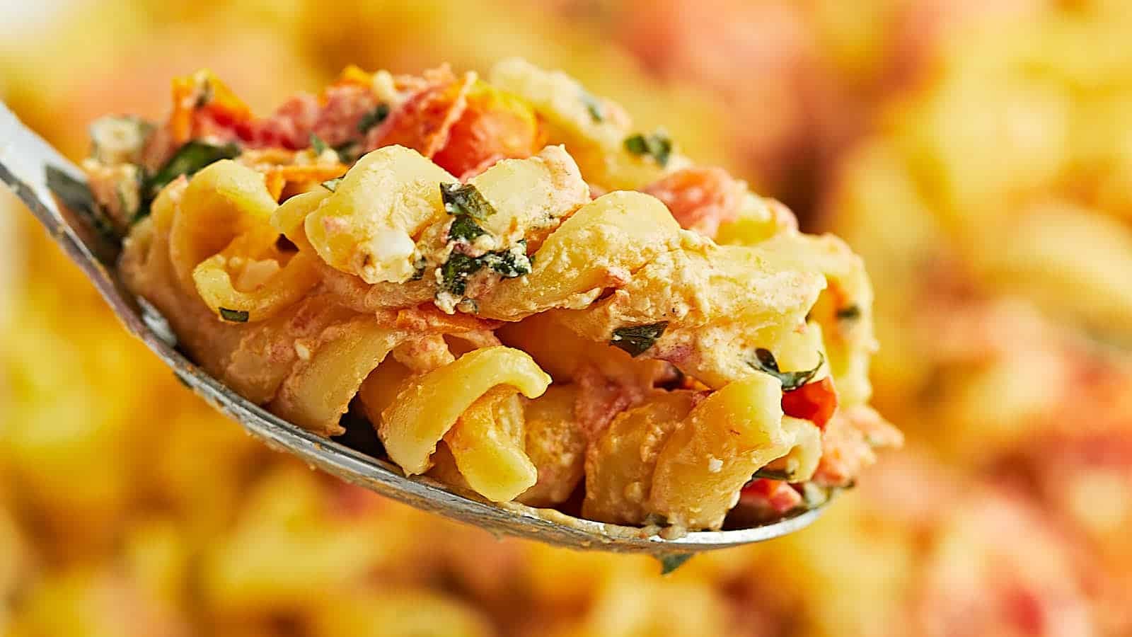 Baked Feta Pasta Casserole