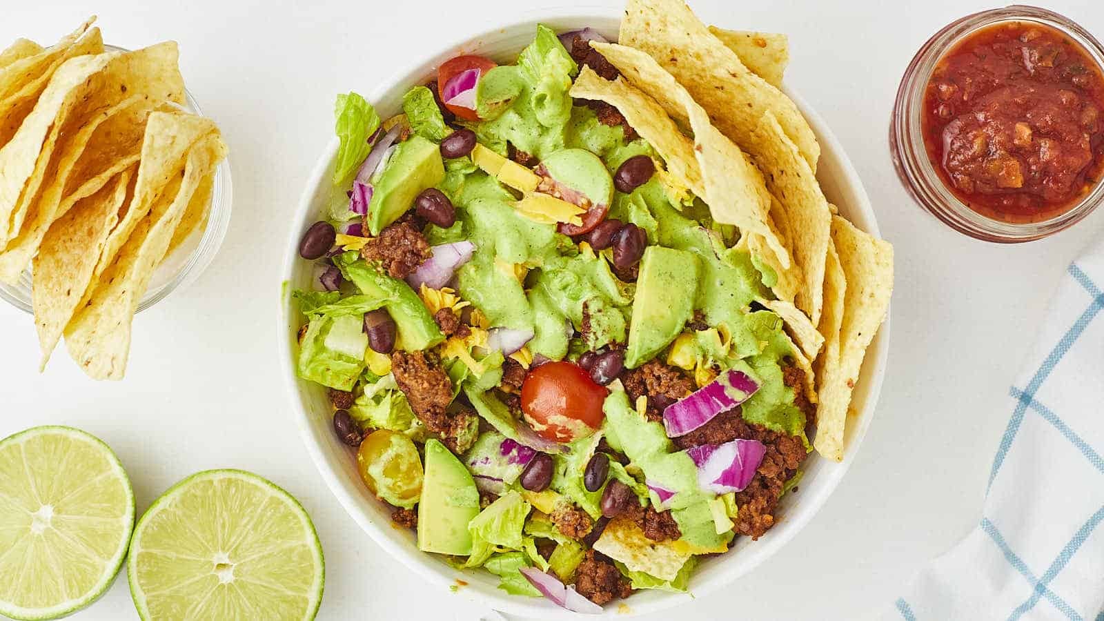Ground Beef Taco Salad