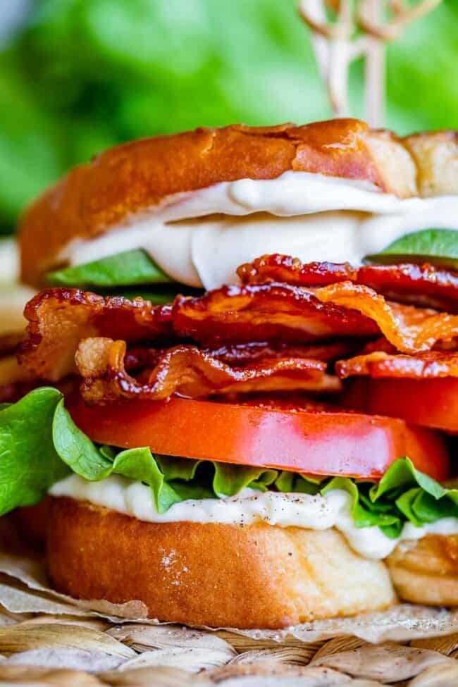 BLT Sandwich with the Best Sauce