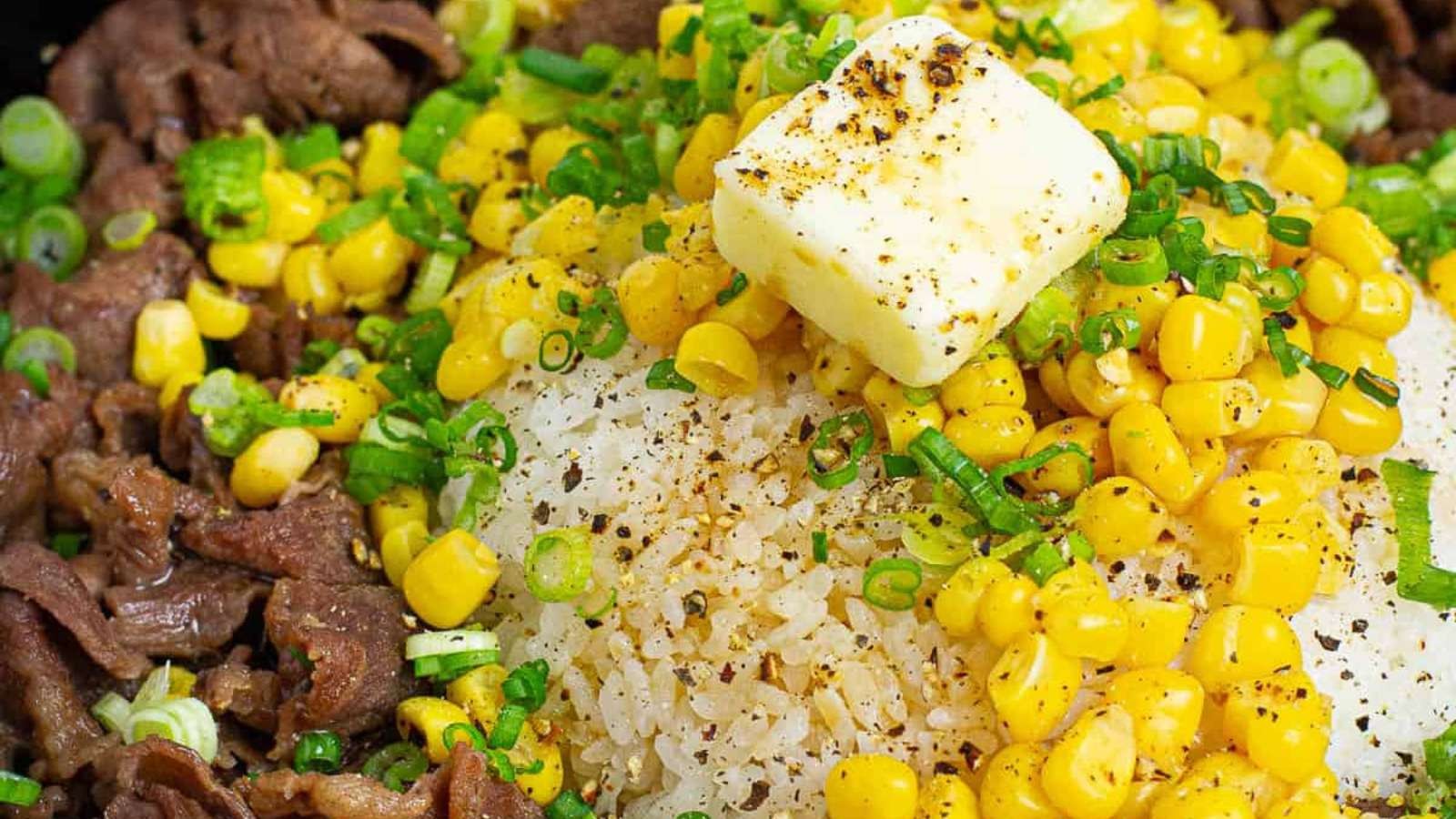 15-Minute Beef Pepper Rice