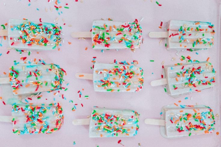 Healthy Orange Popsicles with Protein