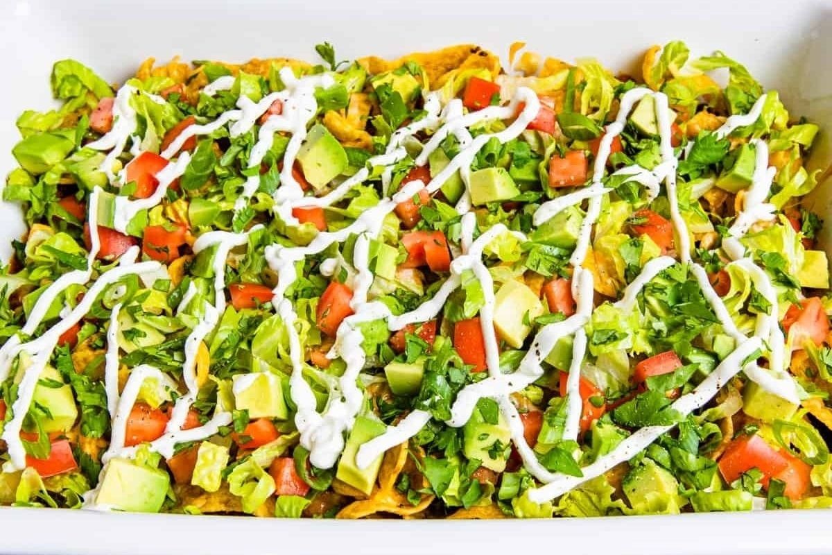 Walking Taco Casserole