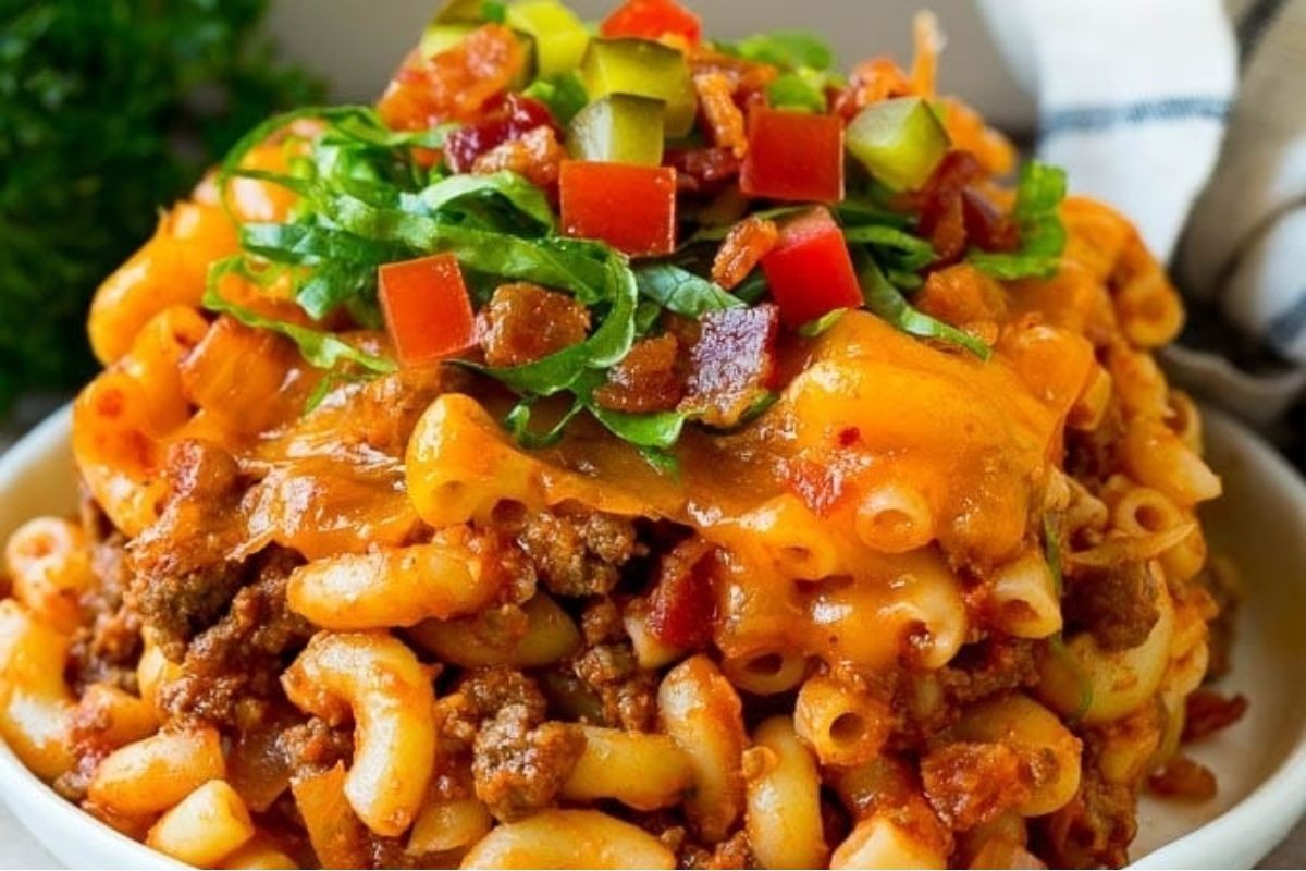 Cheeseburger Casserole