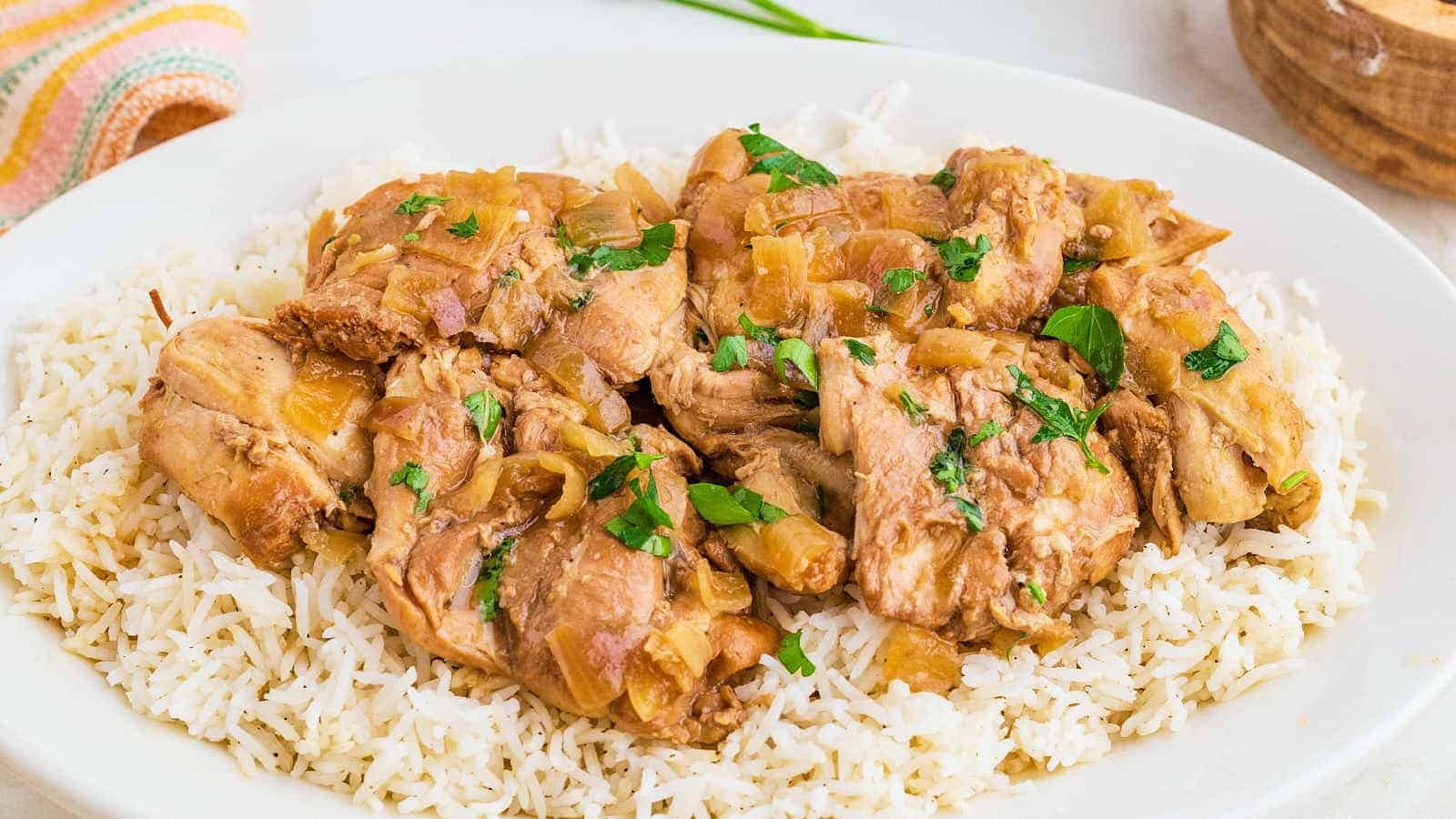 Rich and Tender Slow Cooker Chicken Adobo Recipe