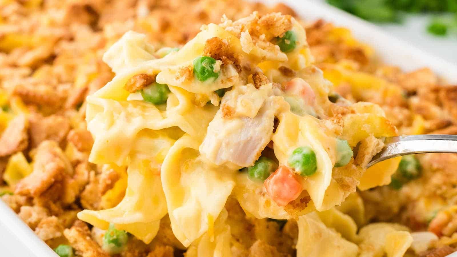 Creamy Chicken Noodle Casserole