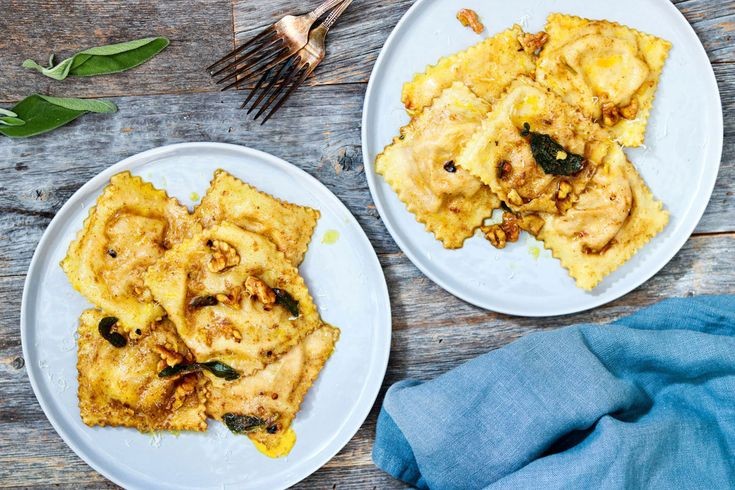 Pasta with Creamy Eggplant Walnut Sauce