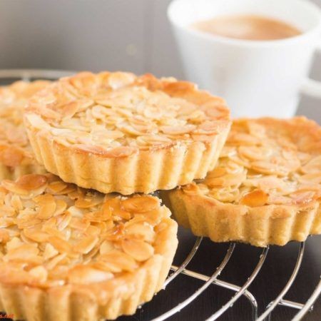 Glazed Almond Cookies