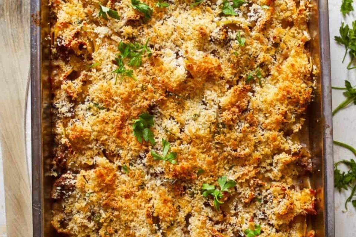 Beef Stroganoff Casserole