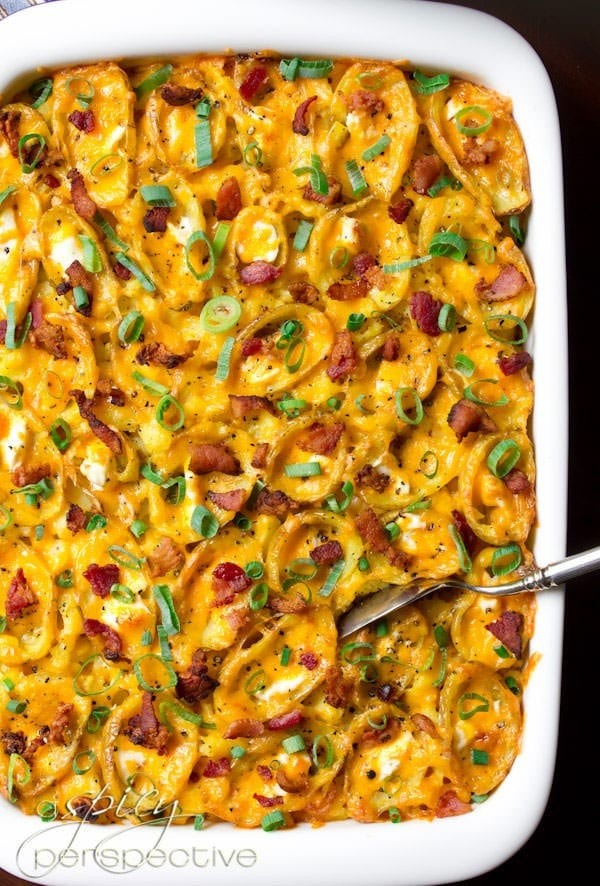 Cheesy Jalapeno Popper Potatoes