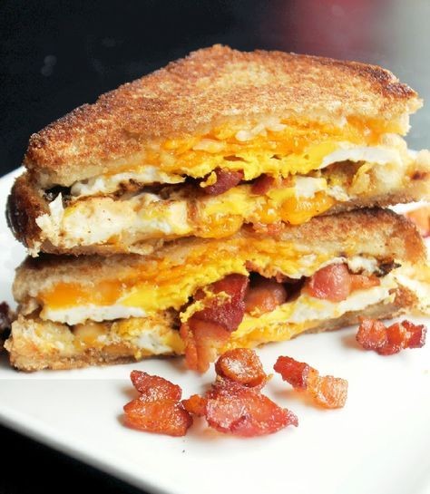 Bacon and Egg Grilled Cheese