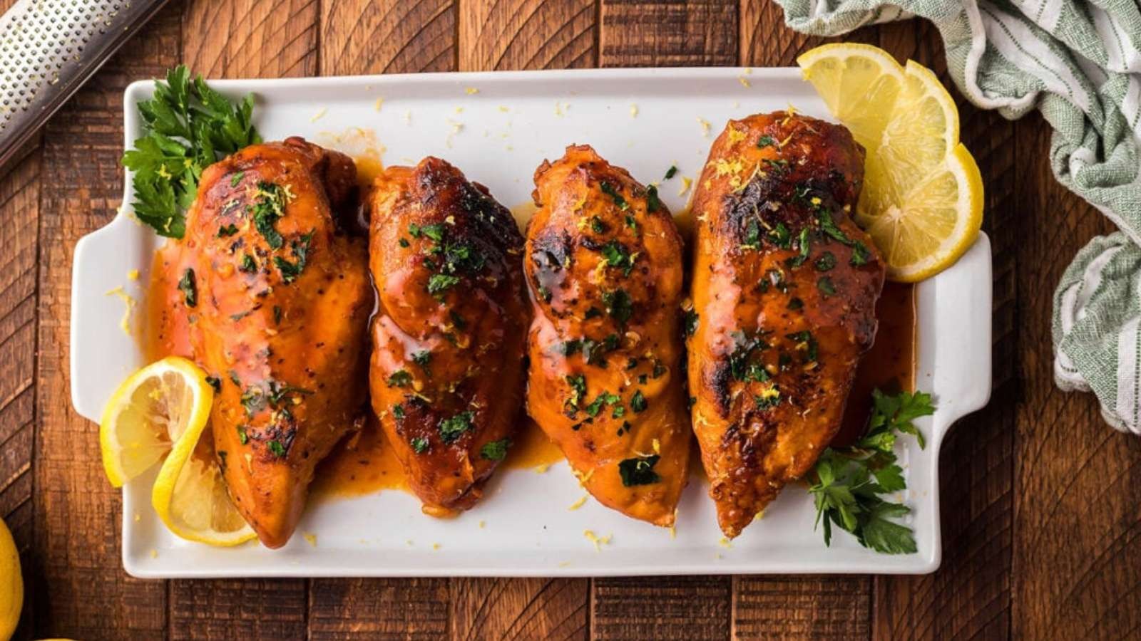 Slow Cooker Lemonade Chicken