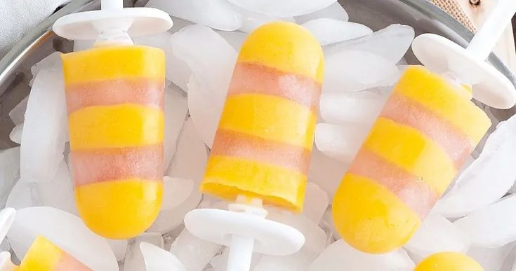 Evaporated Milk Mango Popsicle
