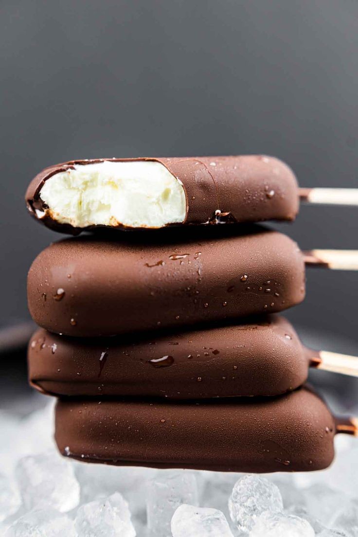 Blackberry Protein Popsicles