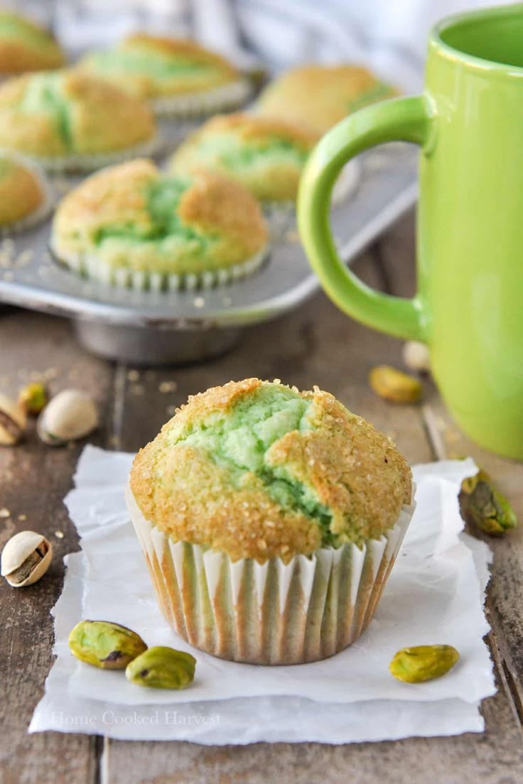 Pistachio Pudding Cookies