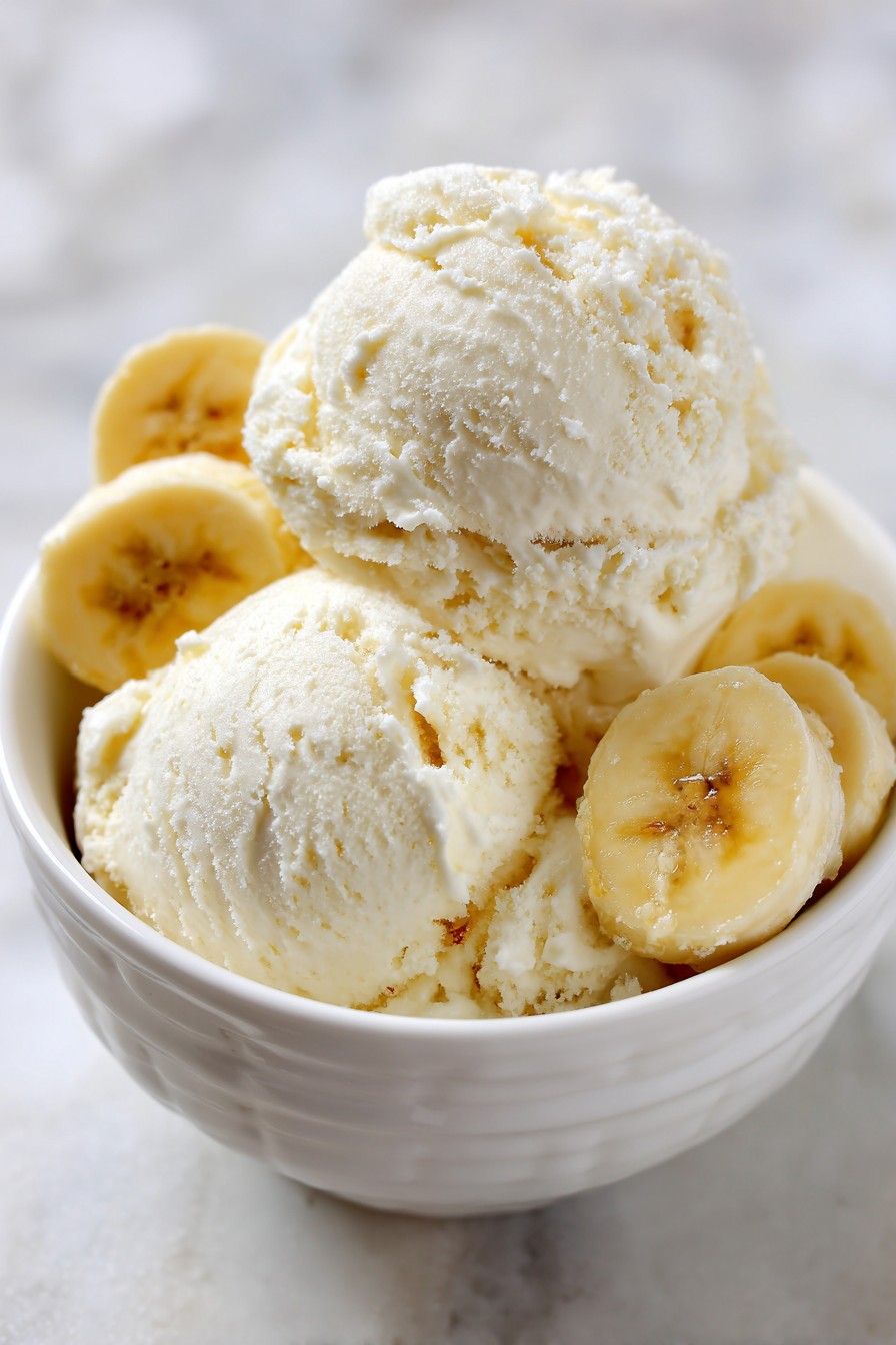 Banana Ice Cream Recipe