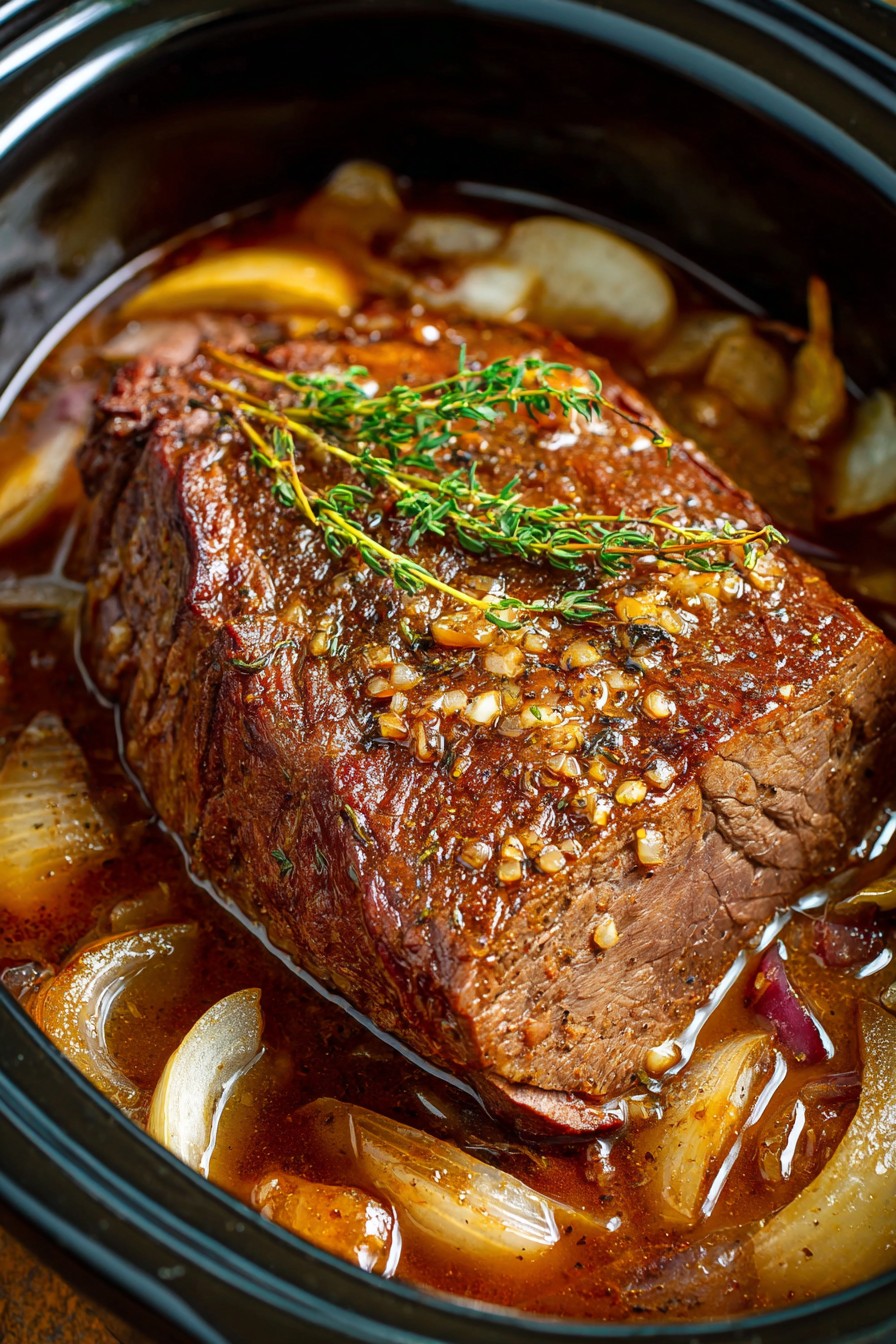 Beef Sirloin Tip Roast Crock Pot Recipe