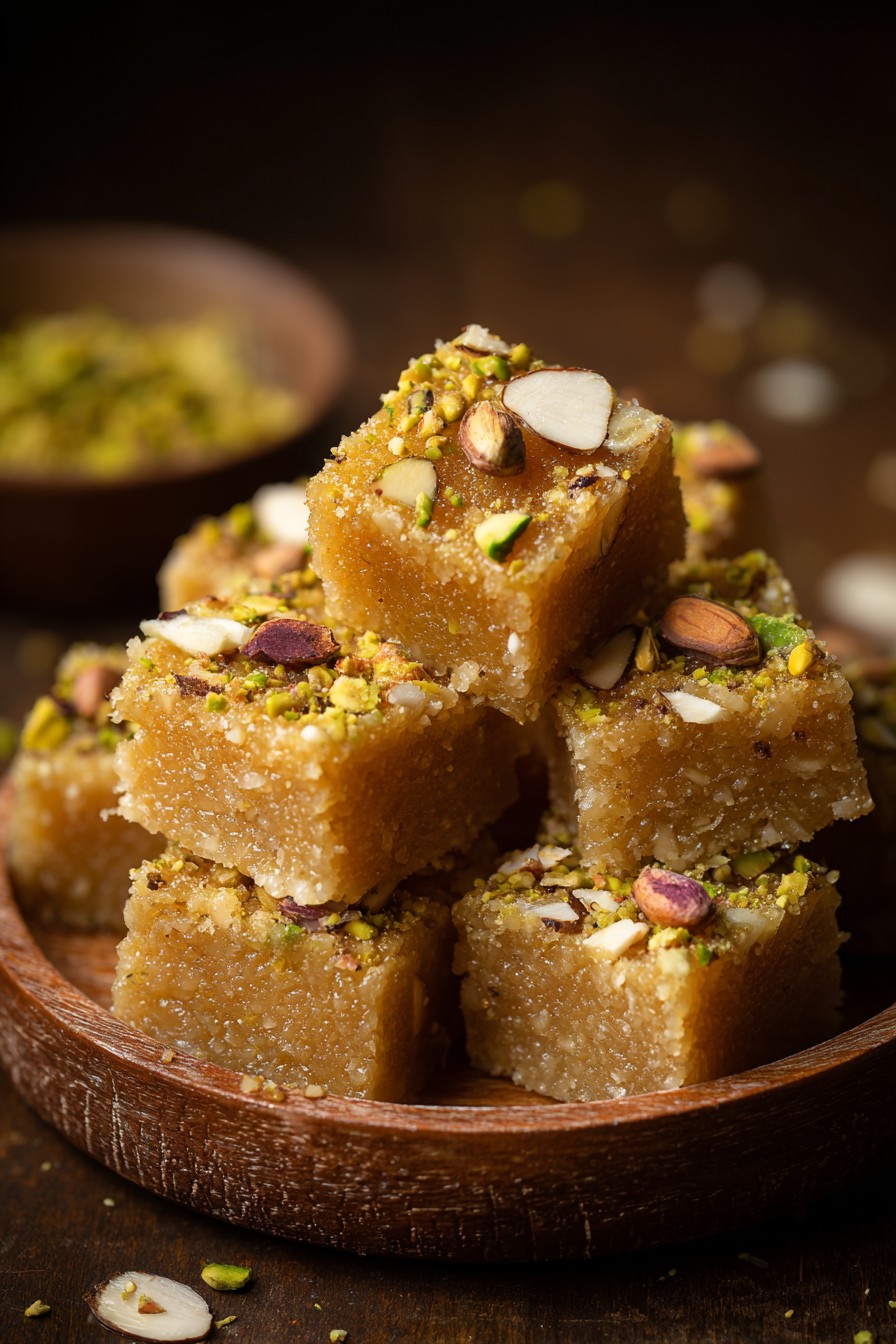 Besan Burfi Recipe