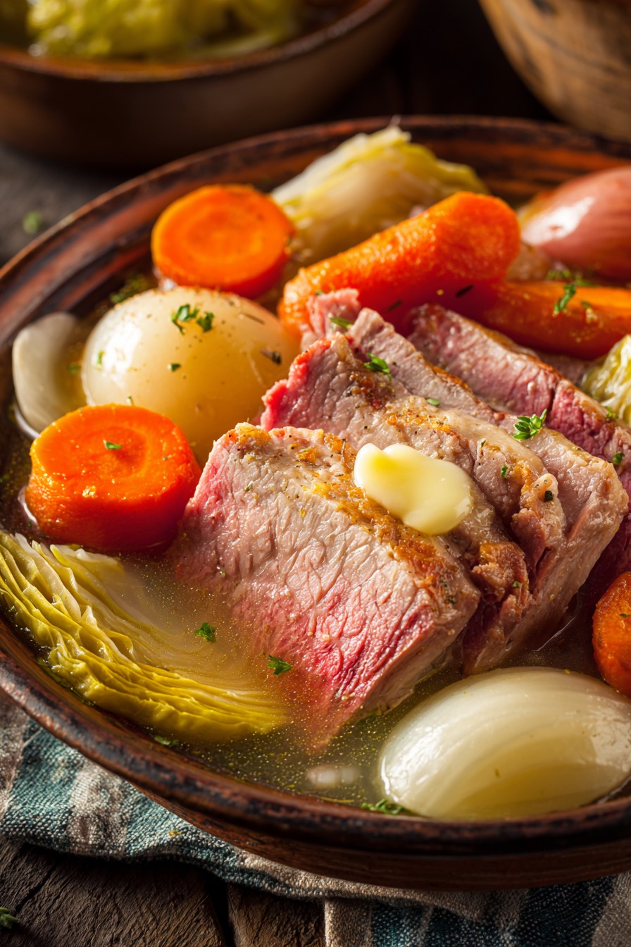 Boiled Corned Beef Dinner Recipe