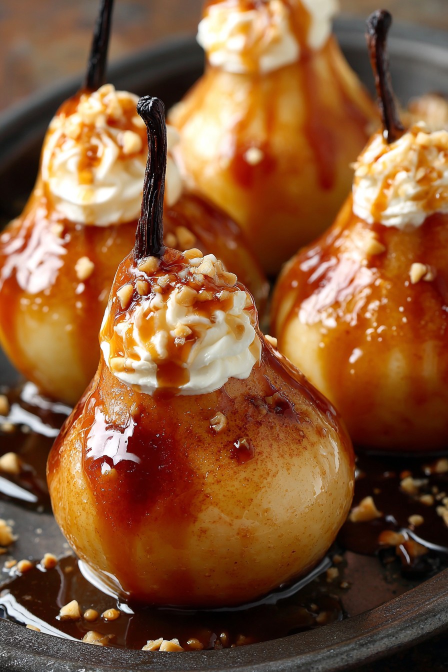 Butterscotch Pears Recipe